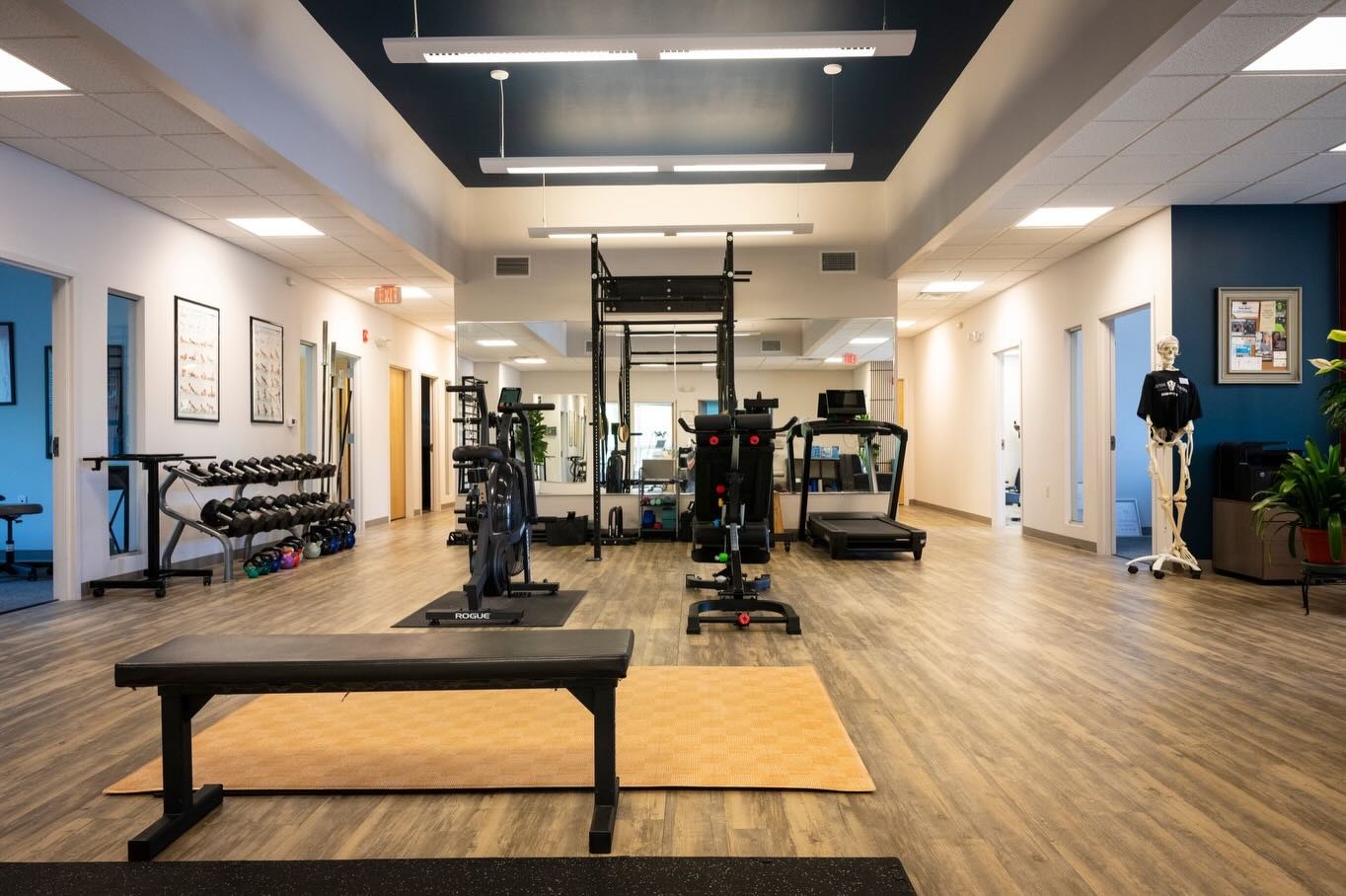 Treatment and training facility at South Jersey Physical Therapy