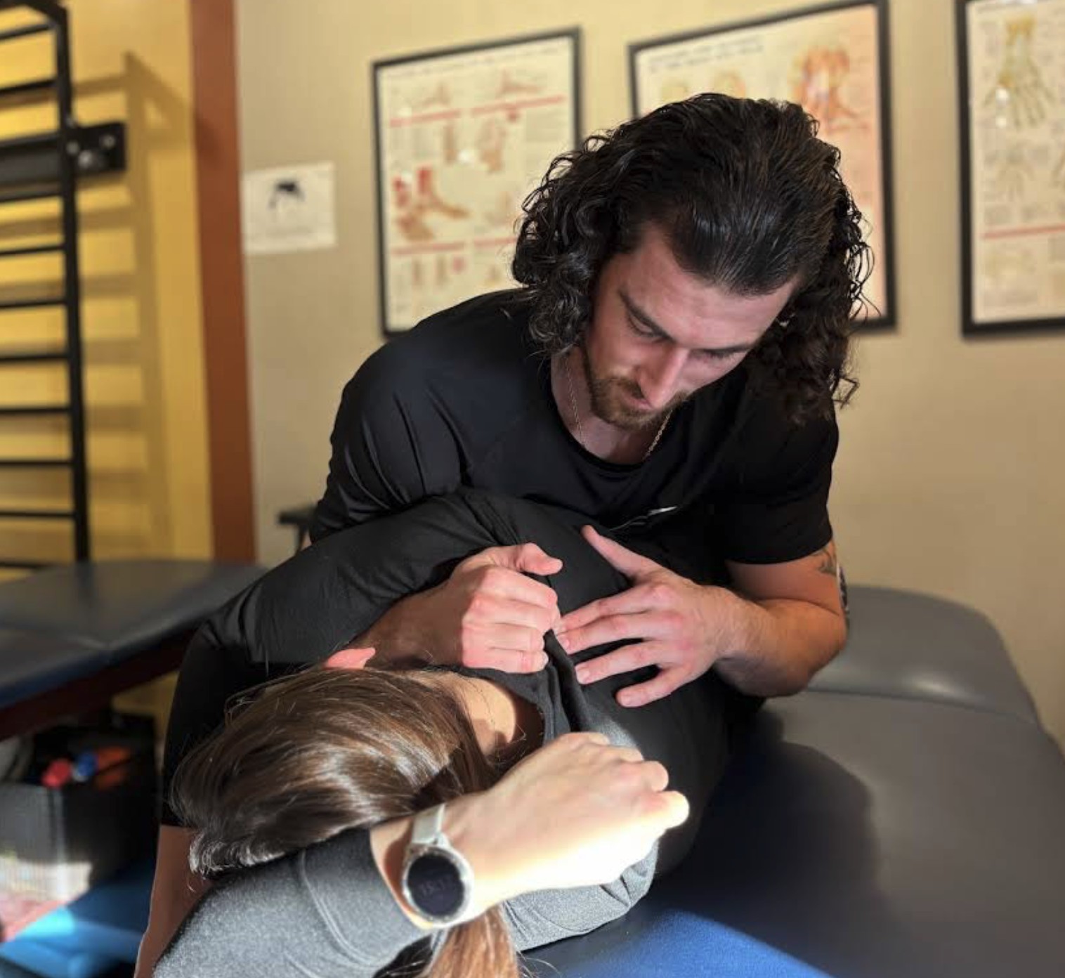 Manual therapy shoulder treatment at South Jersey Physical Therapy